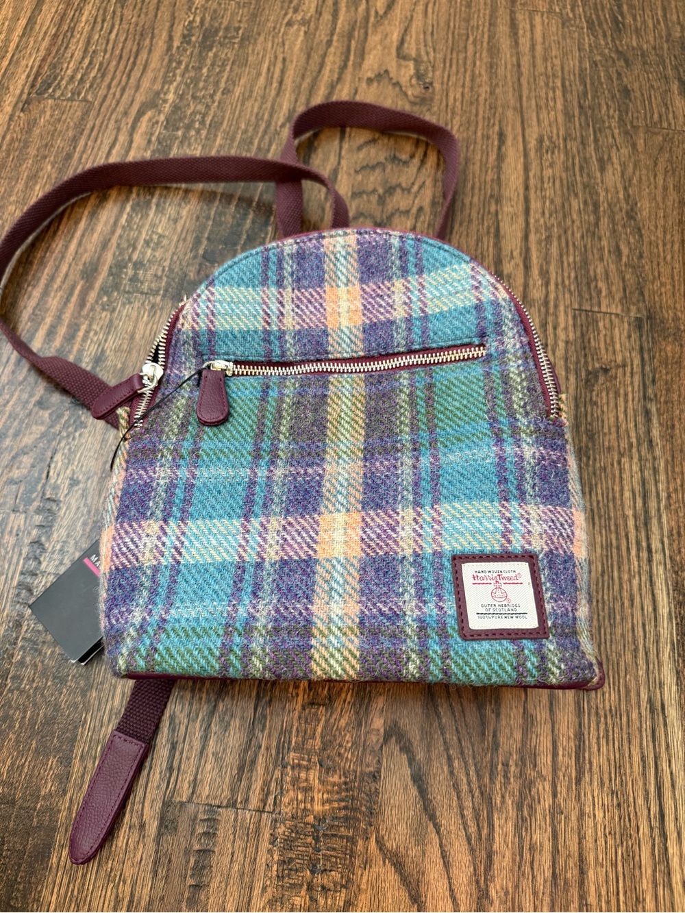 Harris Tweed Mini Backpack - Picture 5 of 8